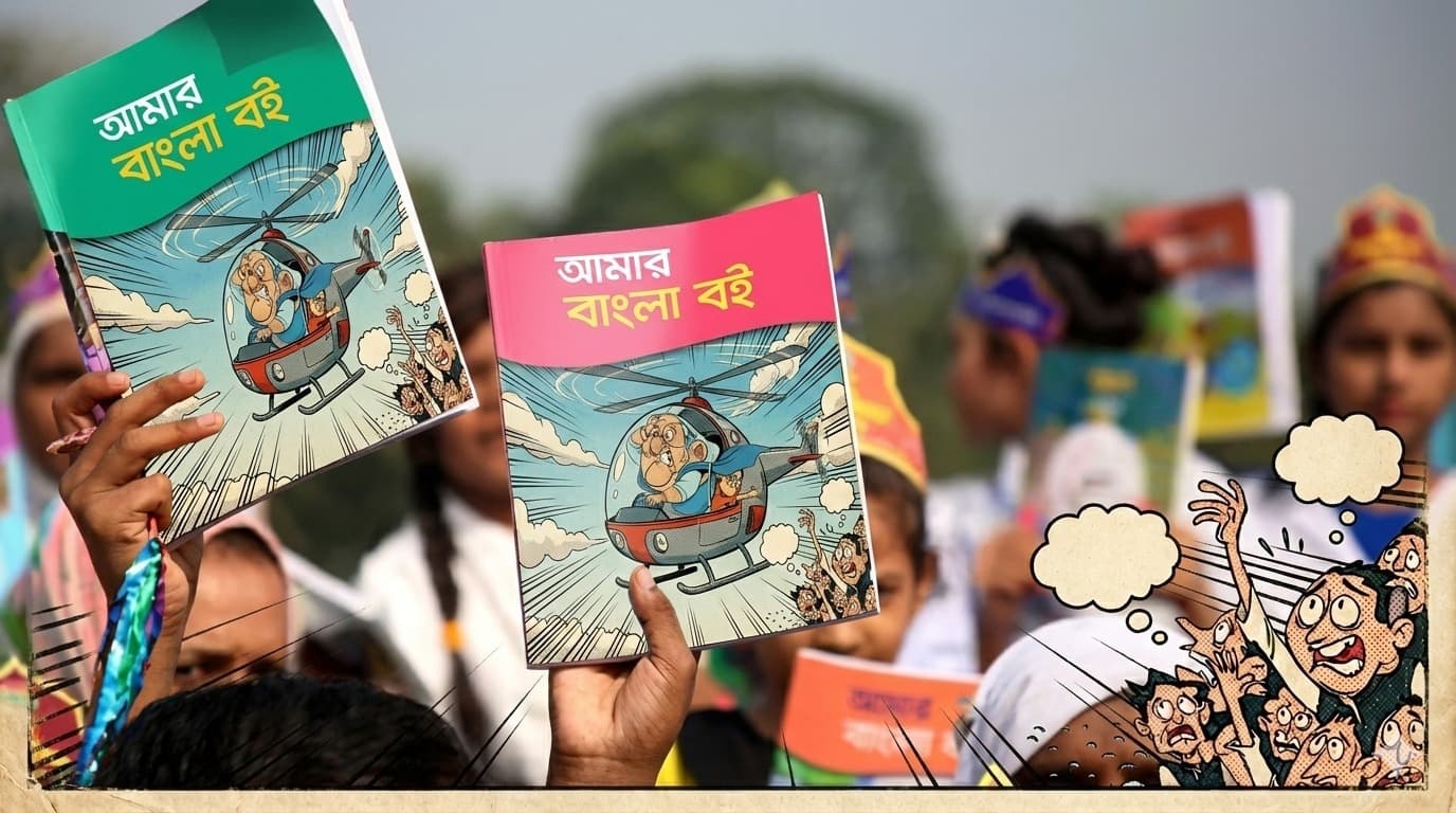 পাঠ্যবইয়ে যুক্ত হচ্ছে বাকশাল থেকে হাসিনার পলায়ন কাহিনীImage